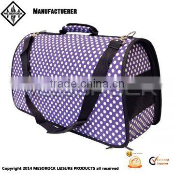 Portable Soft-sided Pet Travel Carrier House Kennel for Small Medium Puppy Dog Cat Tote Crates Shoulder Bag With Storage Pockets photo-2