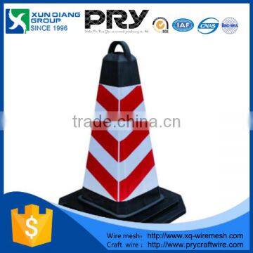 Colored Reflective PVC Traffic Cone 45 CM