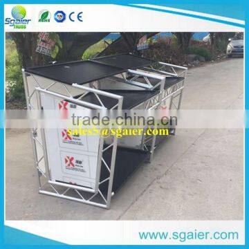 1000*904*1150mm LED Dj Booth Bar Table With Acrylic Board photo-2