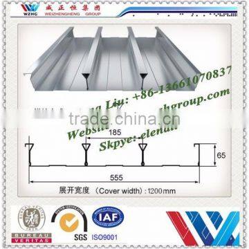 Galvanized Metal Decking Floor Steel Deck Floor Covering Composite Floor Steel Decking Manufacturer photo-2