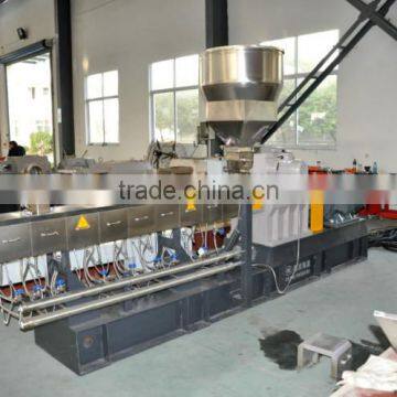 Small pe Pipe Compounds Plastic Granules Making Machine Granulator Twin Screw Extruder photo-4