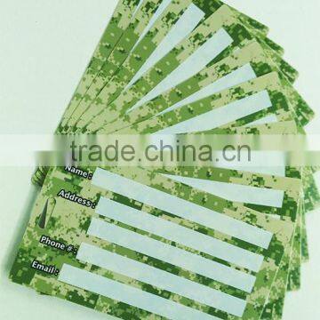 Colorful Writable Signature Panel PVC Cards for Workers photo-3