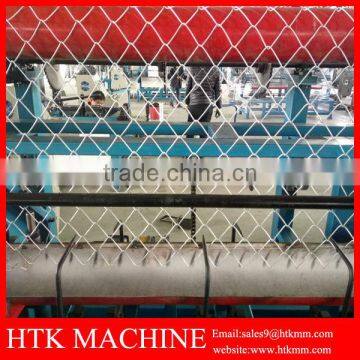 HTK Factory Full Automatic Galvanized Chain Link Fence Making Machine photo-5
