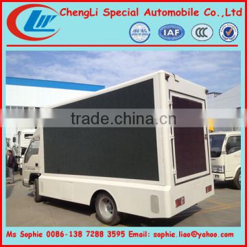 forland truck mobile advertising led display, small led display truck,led car display banner