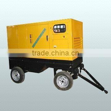 Trailer Power Station with Vibration-reducing Structure