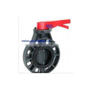 Upvc Pvc Butterfly Valve With Handle Rubber Material photo-2