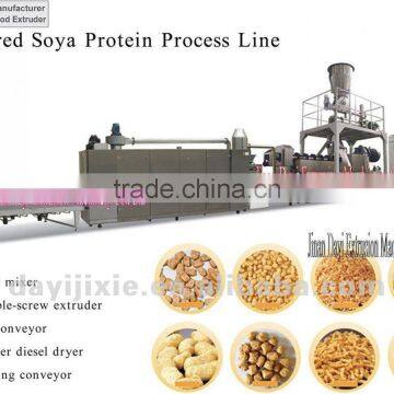 textured vegetarian soy protein machine