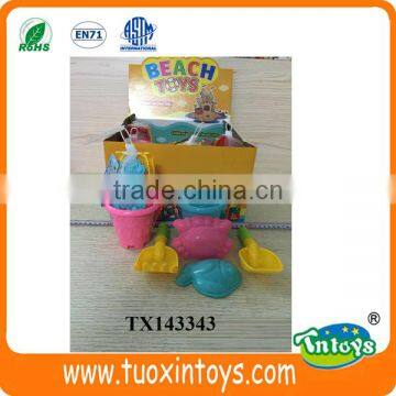 Hot Plastic Summer Sand Beach Toys Play Set 6pcs photo-3