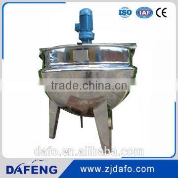 Low energy consumption stainless steel steam jacketed kettle