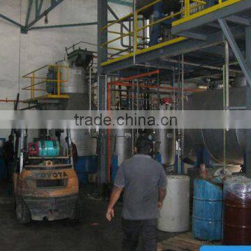 Black Oil Recycling Plant Getting Fuel For Power Generator photo-2