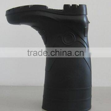 Acid Resistant Black Industrial Steel Toe PVC Safety Rain Boots photo-6