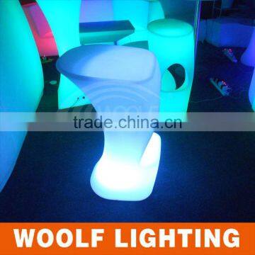 Plastic Rechargeable 16 Colors RGB Waterproof IP65 LED Bar Stool photo-4