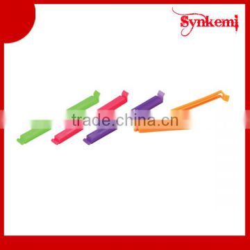 Colorful plastic food bag clip