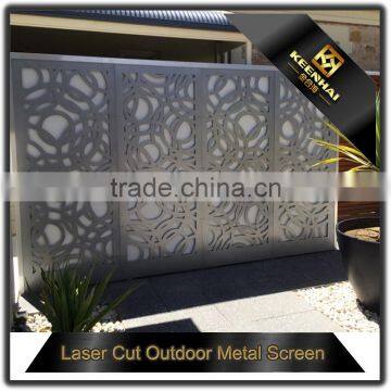 Modern Design Perporated Laser Cut Metal Garden Screens for Decoration photo-6