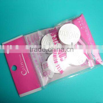 Magic Coin Compressed White Tissue