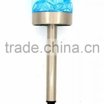 12pk Stainless Steel Solar Deco Garden Lawn LED Path Light photo-3