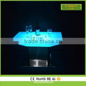 Royal 16 color changing and rechargeable led tea table for sale