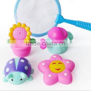 bottom price baby bath squirt toys, Costom Promotional Rubber Bath Toys, pvc bath toys manufacturer