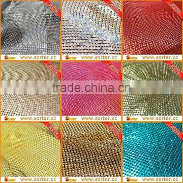 2017 Best Selling Items Knitted Sequin Fabric For Party Decoration photo-3