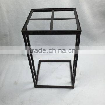 Dongguan Furniture Modern Metal Iron Black End Side Table Frame photo-4
