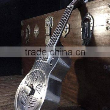 Resonator Ukulele With Blues Slide, Copper Alloy Resonator Ukulele, Ukulele 23inch photo-3