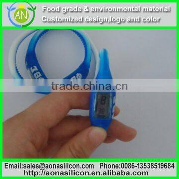 Trade Assurance Mixing Colors Silicone Printed Logo Watch photo-5