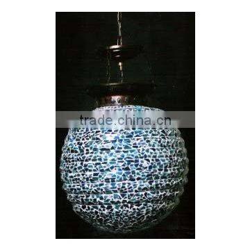 glass hanging lamp