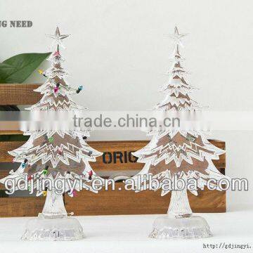 Acrylic Factory Led Wireless Flat Christmas Tree Light Indoor Decorative photo-3