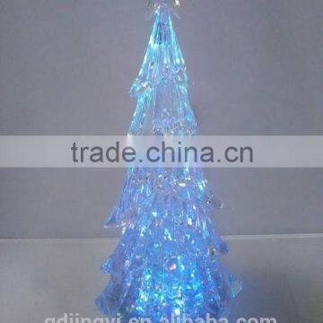14.8inch New Acrylic Product Transparent LED Lighted Christmas Tree for Christmas Decoration photo-5