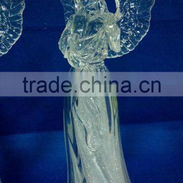 2015 Dongguan 10 Inch Acrylic Hollow Angel With LED Light photo-6