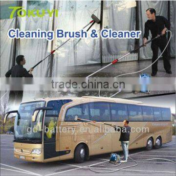 Convenient and useful cleaning tool to clean window and glass, long handle cleaning tool, lang handle brush