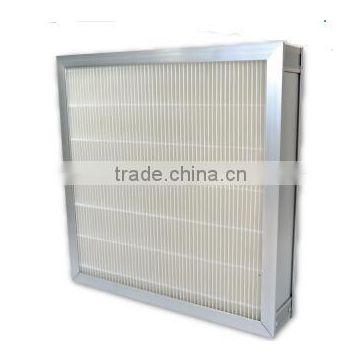 Heat-resistant hepa air filter / Mini pleat hepa filter/HVAC Filter