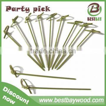 Factory Wholesale Knotted Bamboo Skewer With Twisted photo-6