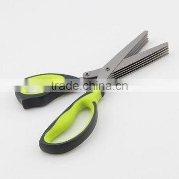 Stainless Steel Kitchen 5 Blades Scissors photo-2