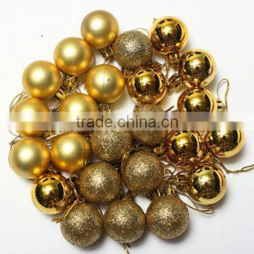 Cheap 24 Pcs Glitter Christmas 4 6 8 10cm Balls Baubles Xmas Tree Hanging Ornament Christmas Decor photo-6