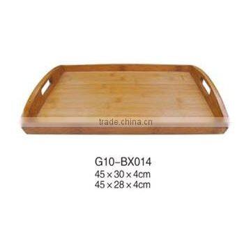 bamboo serving trays/rectangle bambu serving tray