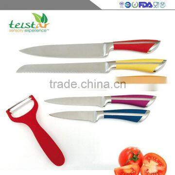 Manufacturers Selling 6 Sets of High-grade Gift Box Packaging Painted Stainless Steel Paring Knife photo-3