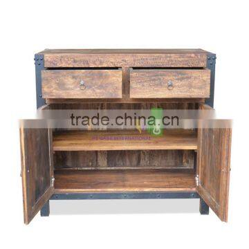 Buffet Industrial Style For Living Room With Mango Wood Antique photo-2