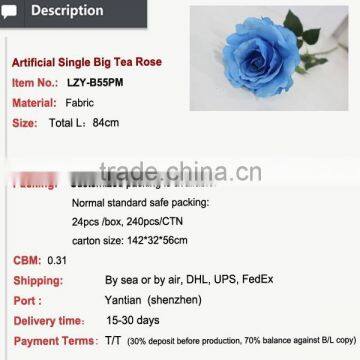 Hot Sale Rose Flower for Christmas Decoration Artificial Glitter Rose Flowers photo-2