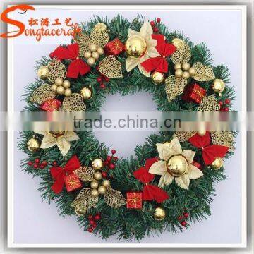Indoor Decorated Artificial Christmas Wreathes photo-3