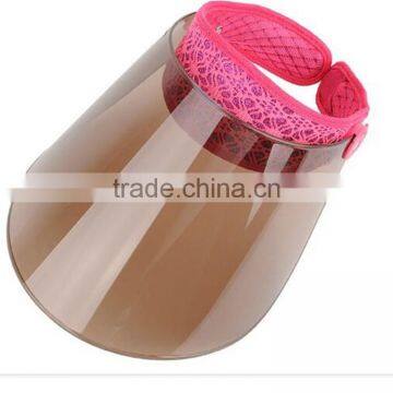 The Summer Sun Hat PVC Protection Caps Outdoor Cycling Block Face Big Brim photo-3