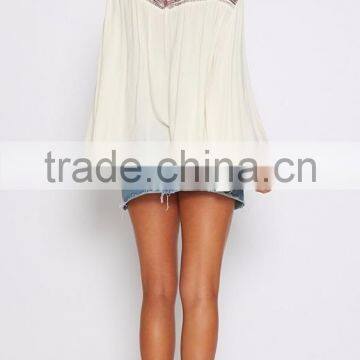 Long Bell Sleevce Stylish Women Tops Latest Saree Blouse Designs photo-5