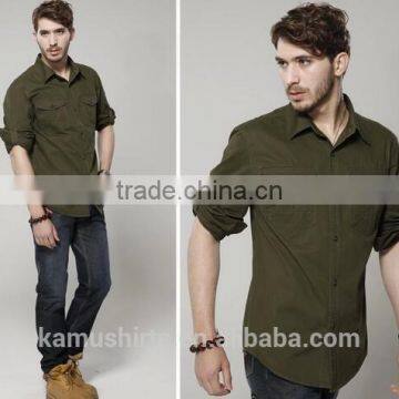 Outdoors Casual Sportswear Safari Shirt Men photo-4