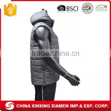 Running Sportswear Outdoor Fitness Wholesale Men Short Sleeve Jackets Winter Vest photo-3