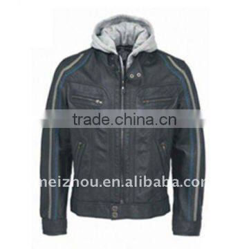 men's leather jacket