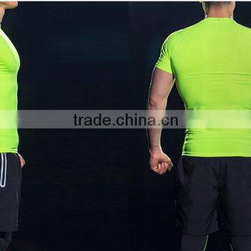 Quick Dry Round Neck Gym Tshirts For Team T-Shirt Cheap From China photo-3