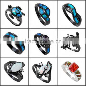 Opal Ring Jewelry Accessories Finished Wedding Engagment Ring photo-2