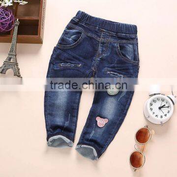 Newest fashion kid boy wear wholesale baby clothes casual jeans pants