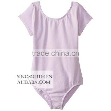 2017 Wholesale Kids Girl's Dance Short Sleeve Toddler Leotard Gymnastics photo-3