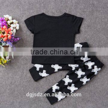 New Arrival Wholesale Children's Boutique Clothing Cute Baby Boy Set photo-5